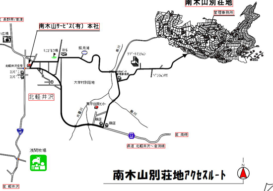 ��؎R�ʑ��n�̃��P�[�V����